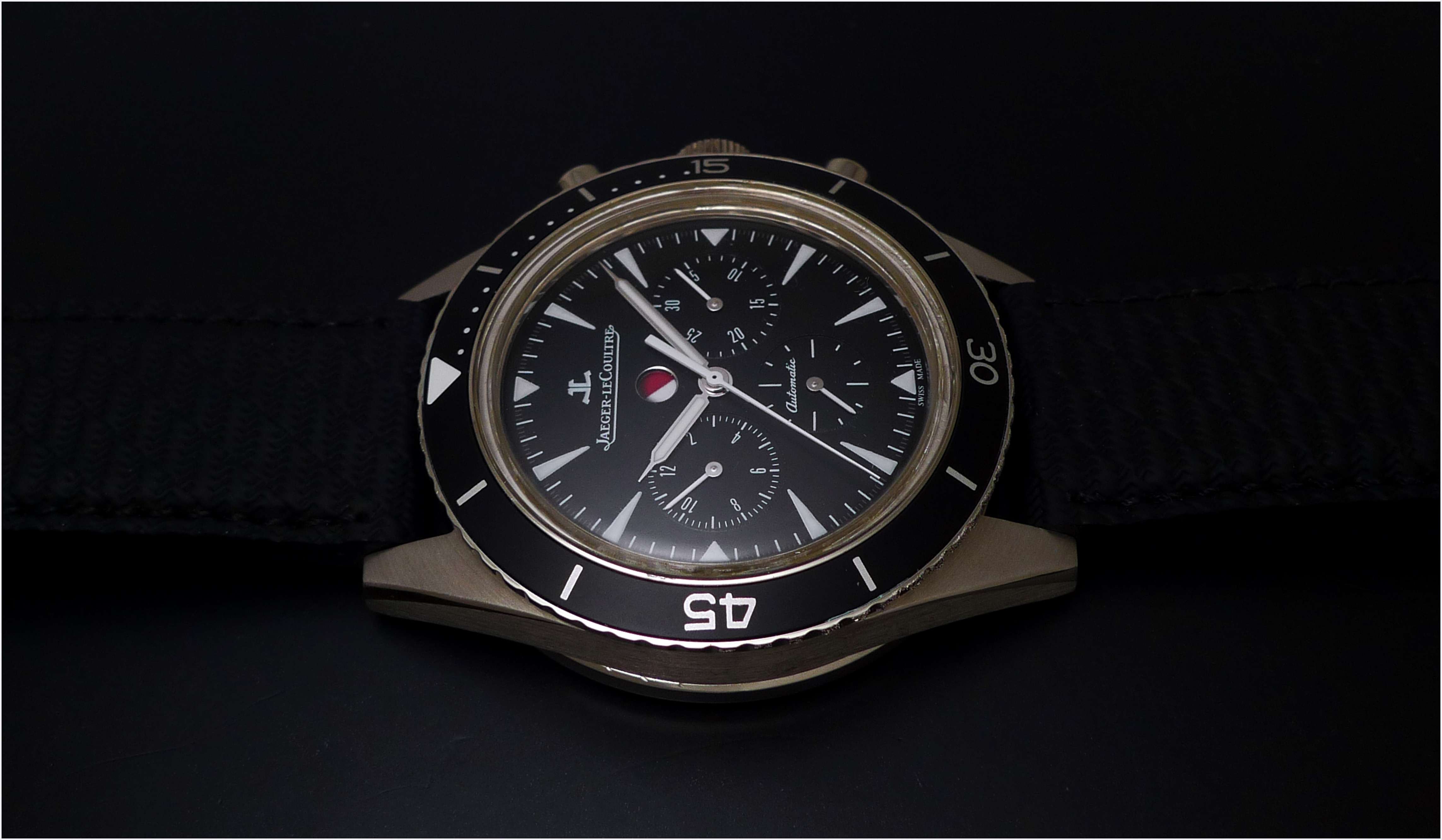 JLC - Jaeger Lecoultre Deep Sea Chronograph Cermet: An on the wrist and  road trip review.